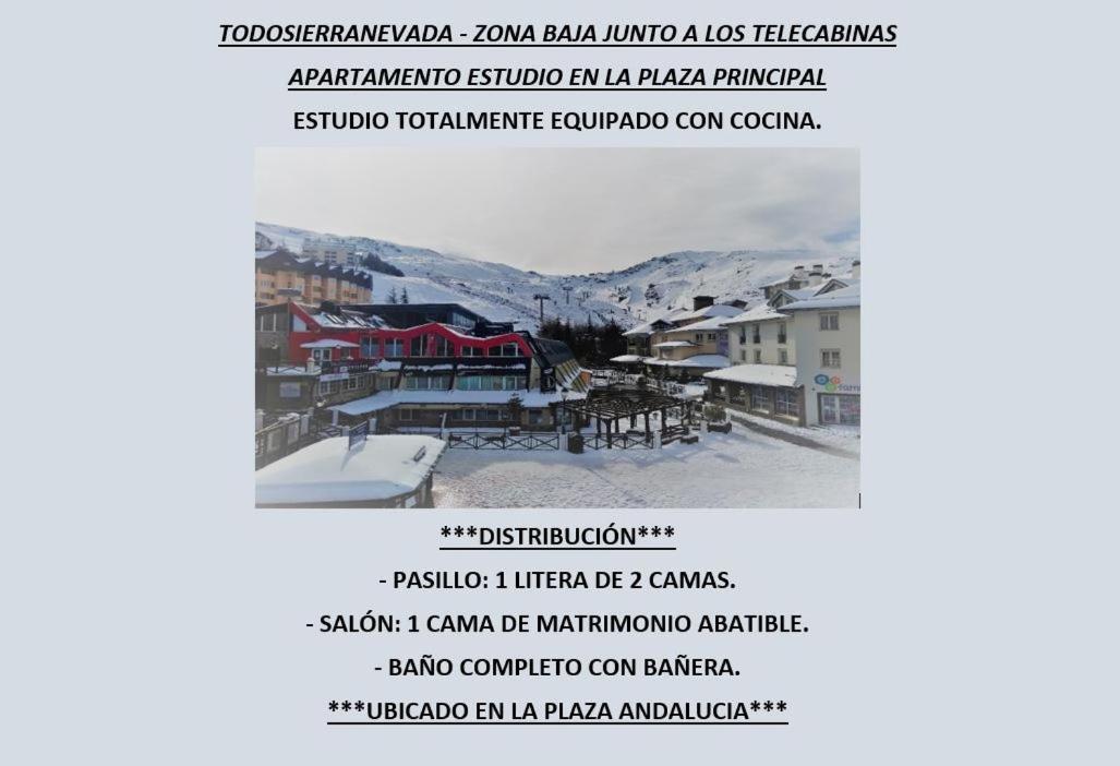 Ski Plaza Sierra Nevada & Zona Baja Serra Nevada Quarto foto