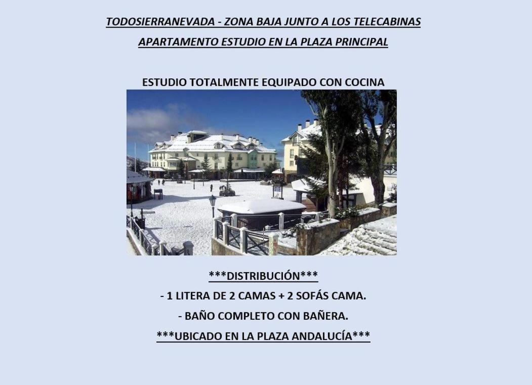 Ski Plaza Sierra Nevada & Zona Baja Serra Nevada Quarto foto