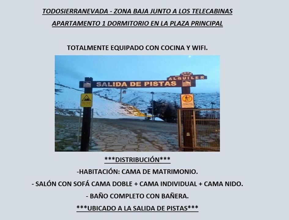 Ski Plaza Sierra Nevada & Zona Baja Serra Nevada Quarto foto