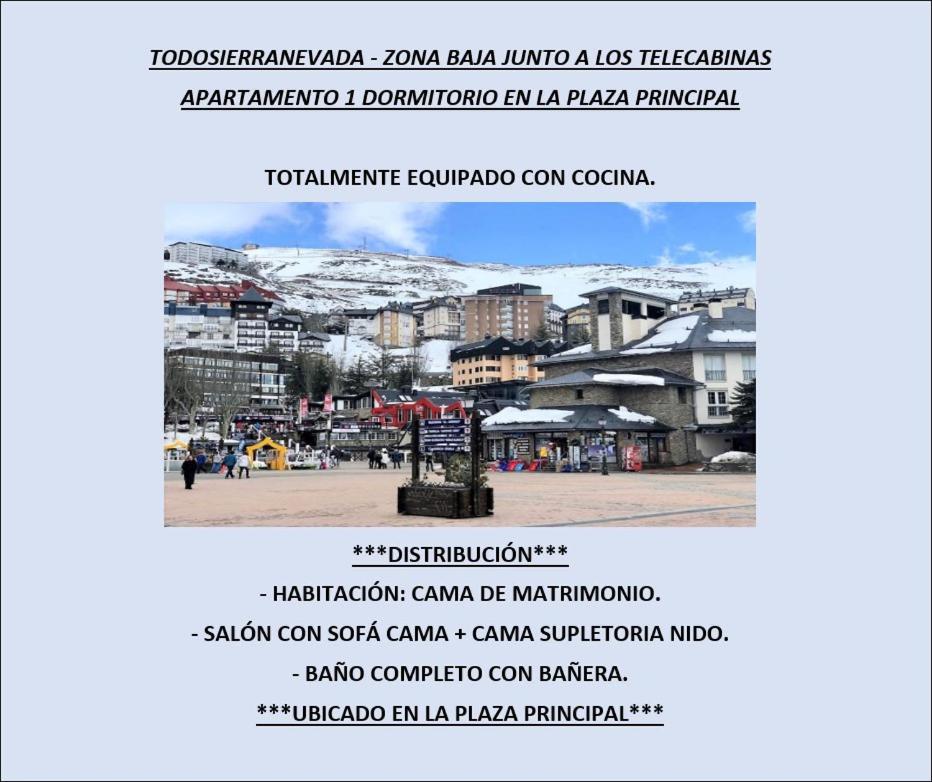 Ski Plaza Sierra Nevada & Zona Baja Serra Nevada Exterior foto