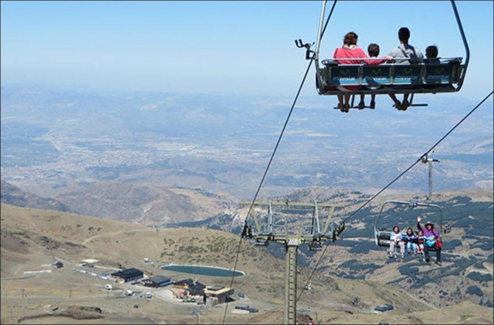 Ski Plaza Sierra Nevada & Zona Baja Serra Nevada Exterior foto